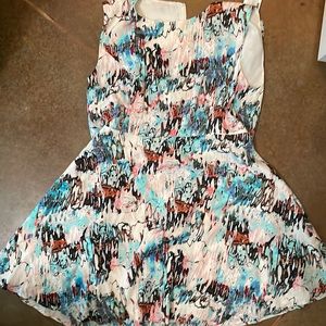 NWT French Connection watercolor dress, 12